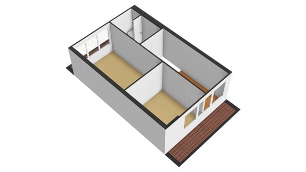 Floorplan - Kastanjesingel 181a, 3053 HK Rotterdam